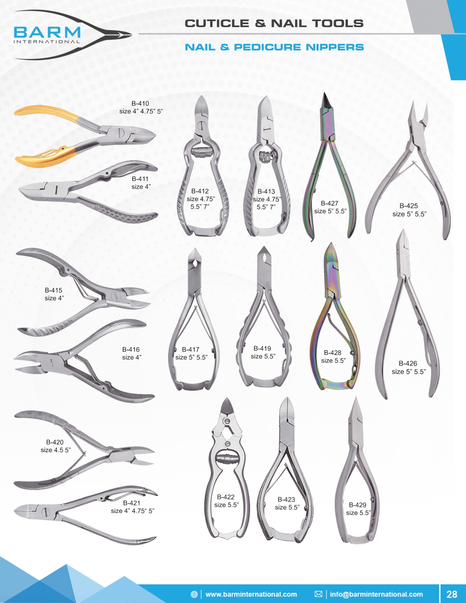 Cuticle & Nail Tools